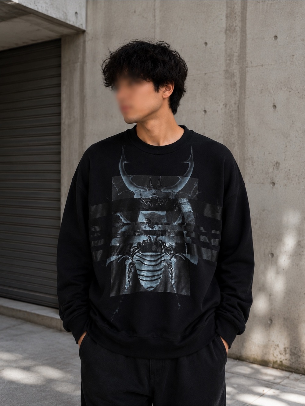 Diesel Black Gold Archive Scarab Graphic Sweatshirt XXL Rare Y2K